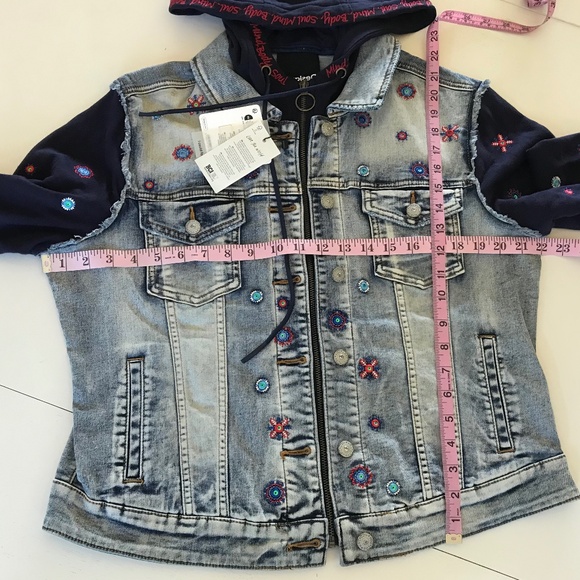 DESIGUAL. JEAN JACKET - Picture 10 of 14